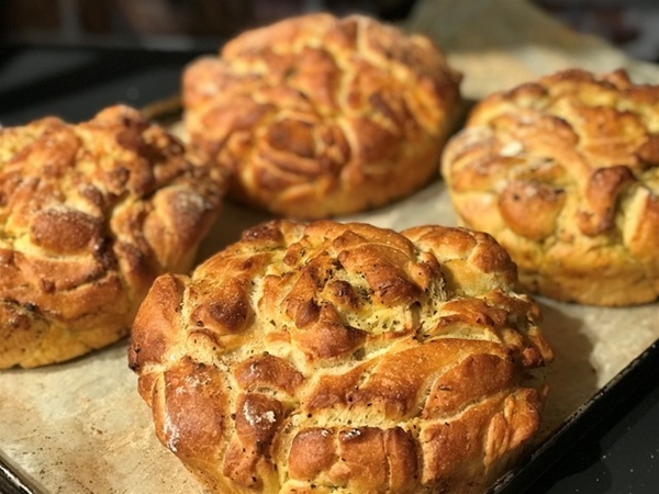 Voorgebakken Plukbrood