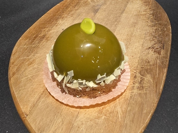 Chocolade bavarois pistache