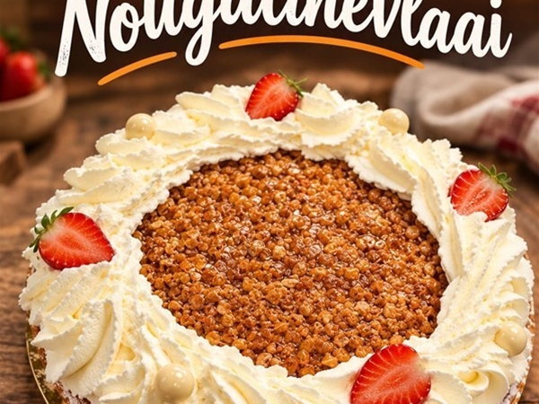 Vlaai nougatine